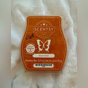Scentsy Scary Good, wax bar melts,  *Retired scent*, partial bar